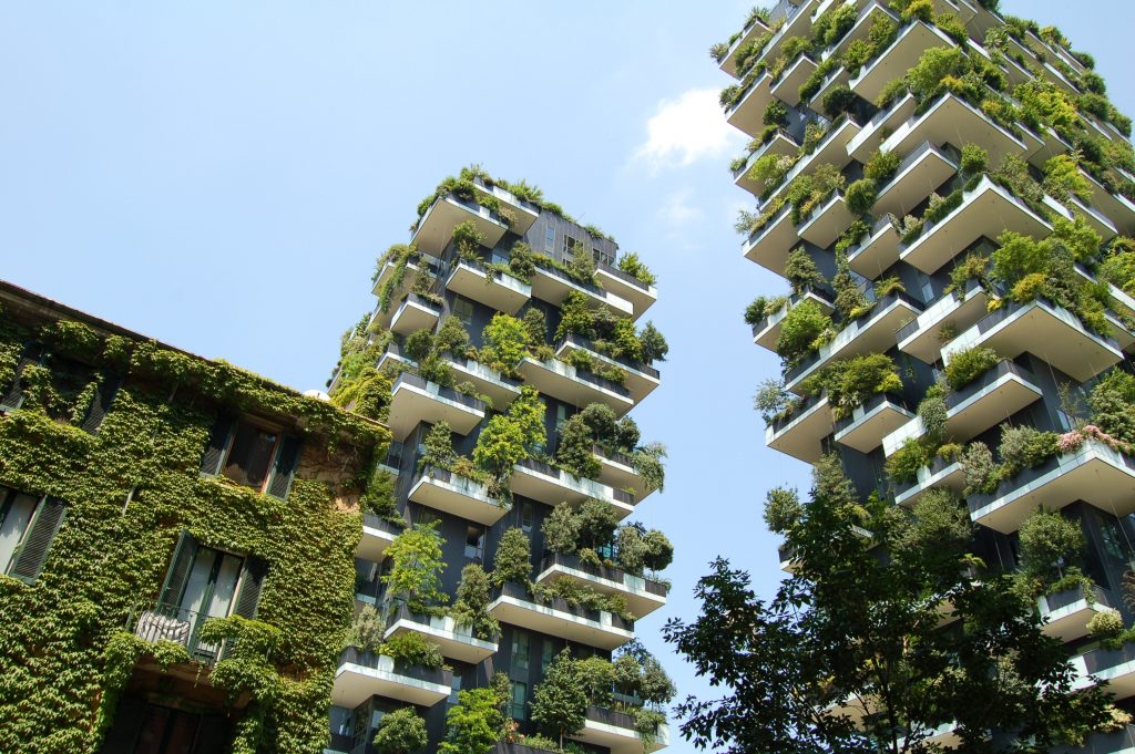 Foto di Chris Barbalis del Bosco Verticale a Milano